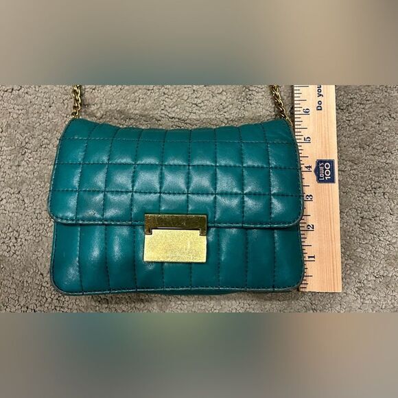 J Crew Green over the shoulder/Crossbody handbag - Picture 4 of 11